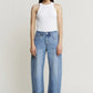 Jae High Rise Barrel-Leg Jeans, Mica Denim