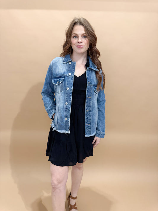 Everyday Denim Jacket, Mica Denim