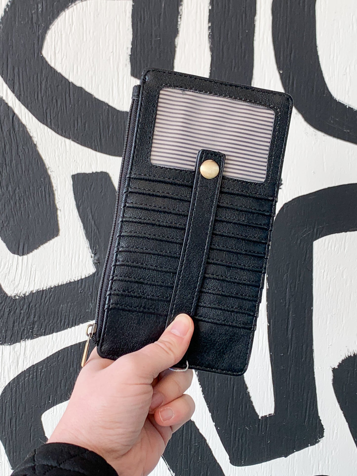 Kara Mini Wallet, Black