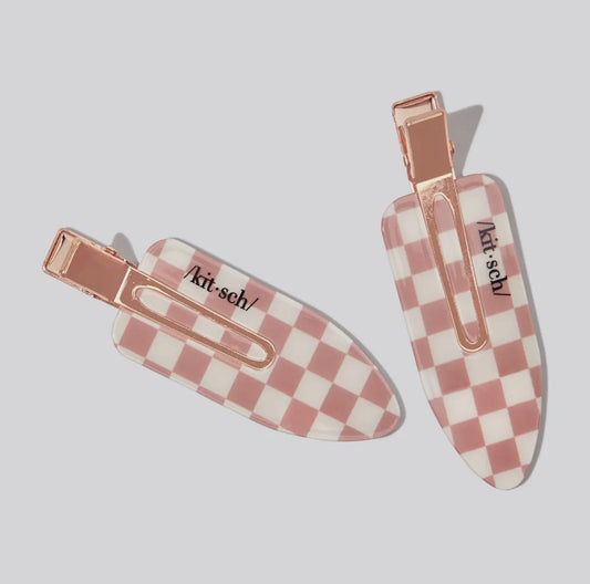 Kitsch Recycled Plastic XL Creaseless Clips, 2pc