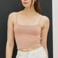 Penelope Spaghetti Strap Cami, Taupe