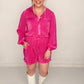 Barbi Girl Romper, Hot Pink