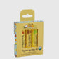 3 Pack Organic Lip Balm Set, The Naked Bee