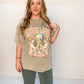 Long Live Cowgirls Graphic Tee, Taupe