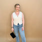Skye Super High Rise Wedgie Straight Leg Denim, Mica