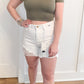 Summer Dreamin' Rigid Magic Judy Blue Shorts, White