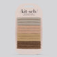 Kitsch Recycled Glitter Nylon Medium Elastics