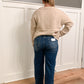 Mac High Rise Wide Leg Jeans, Risen Jeans