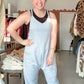 Millie Oversized Jumpsuit, Heather Grey