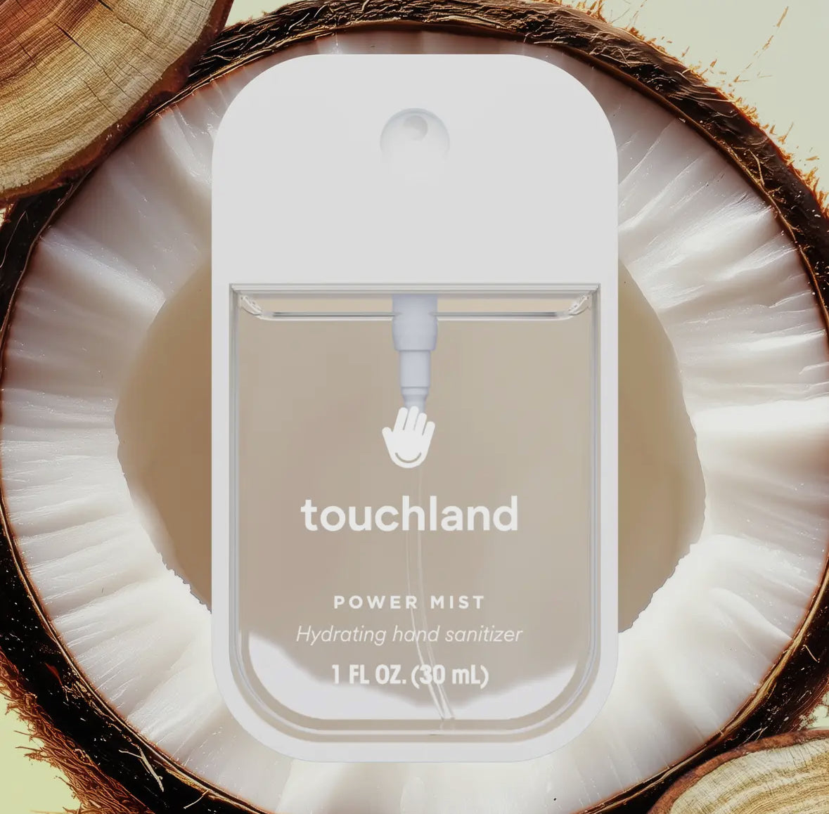 Touchland Beach Coco Power Mist Hydrating Hand Sanitizer