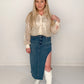 Concert Cutie Denim Midi Skirt