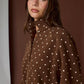 Camille Polka Dot Pullover, Brown