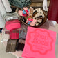 Shop Local Graphic Tee, Neon Pink