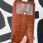 Kara Mini Wallet, Caramel