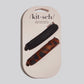 Kitsch Recycled Plastic Pony Clips 2pc, Black & Tort
