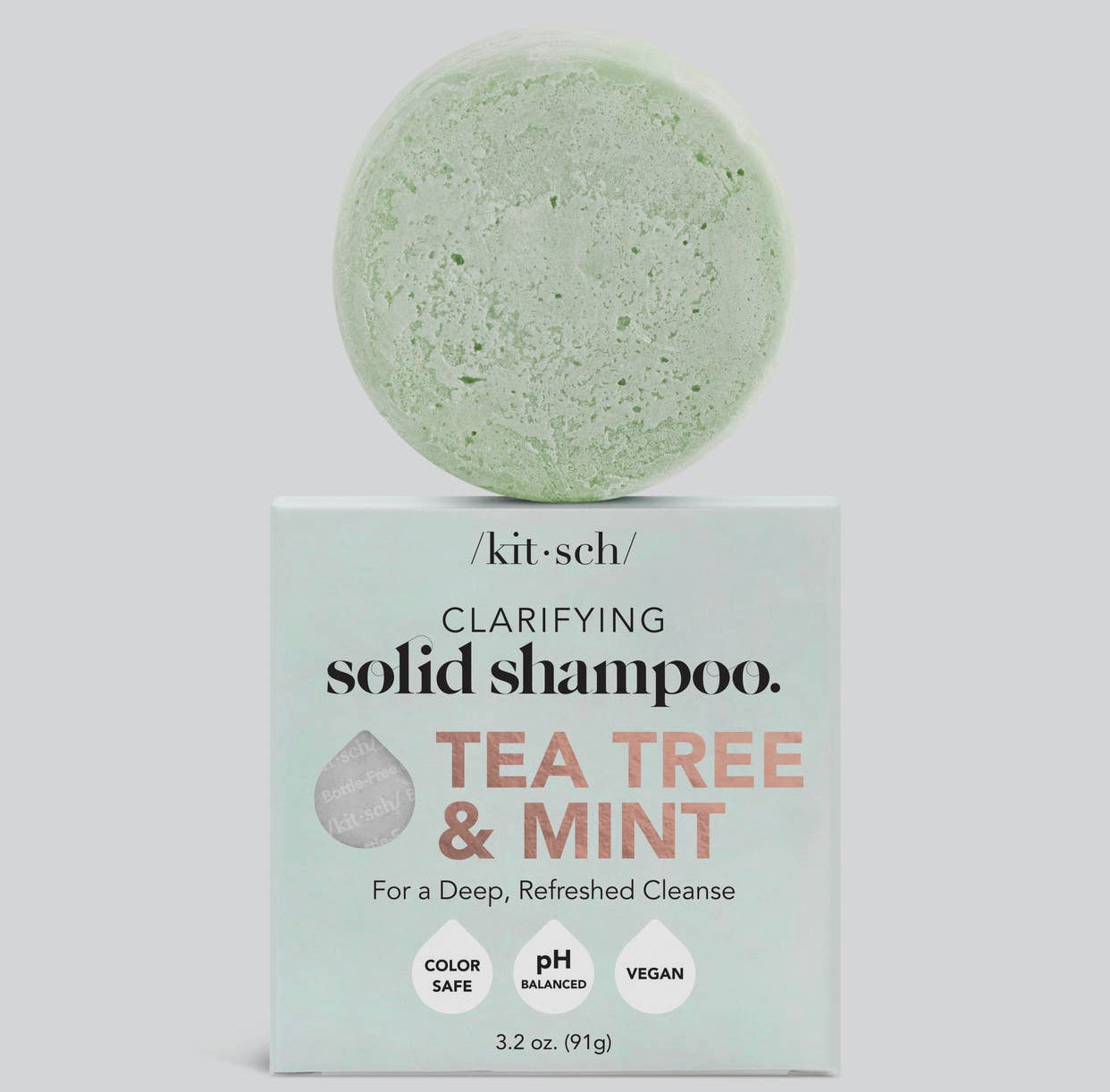 Kitsch Tea Tree + Mint Clarifying Shampoo Bar