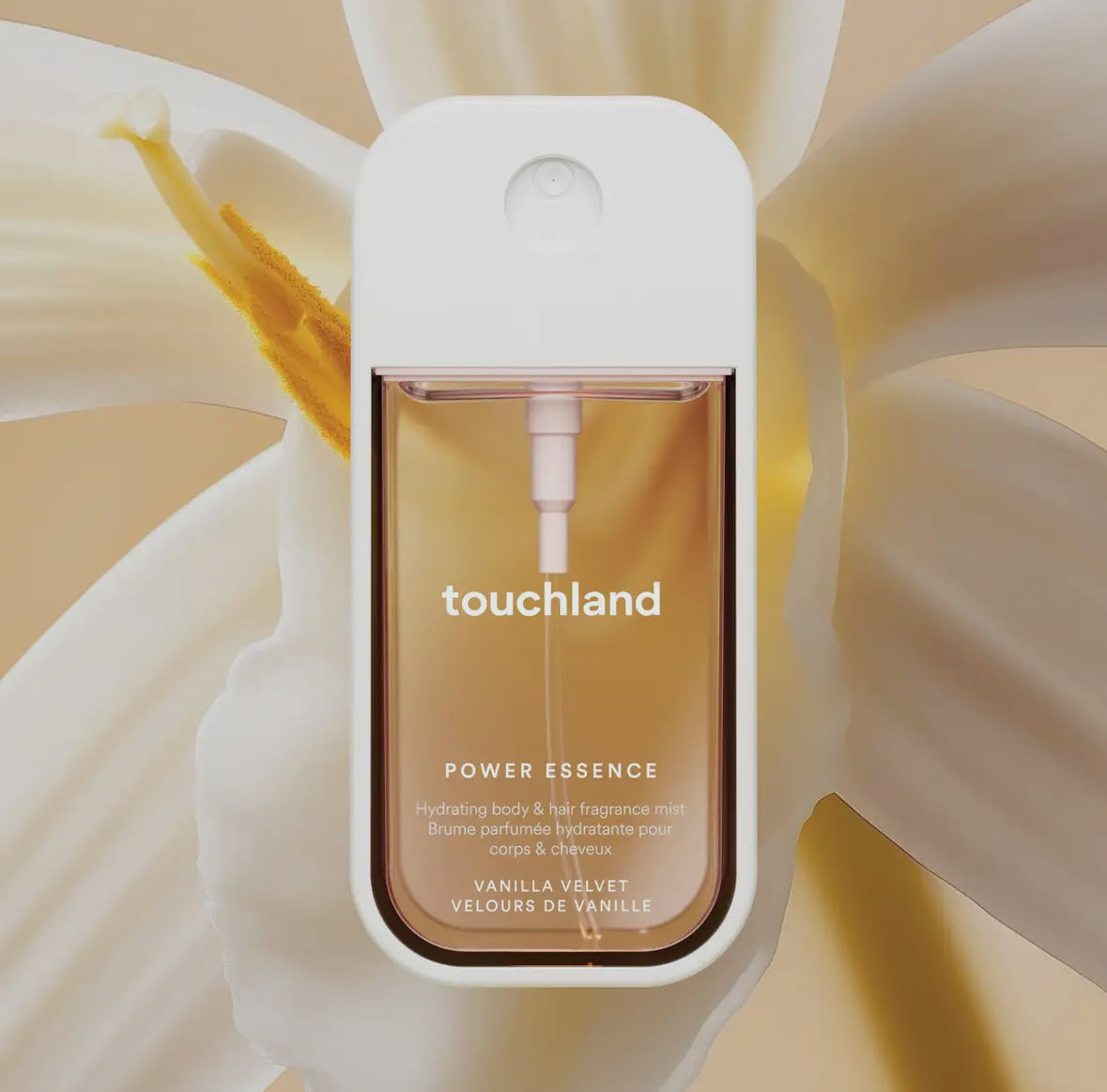 Touch Vanilla Velvet Power Essence Body & Hair Fragrance Mist