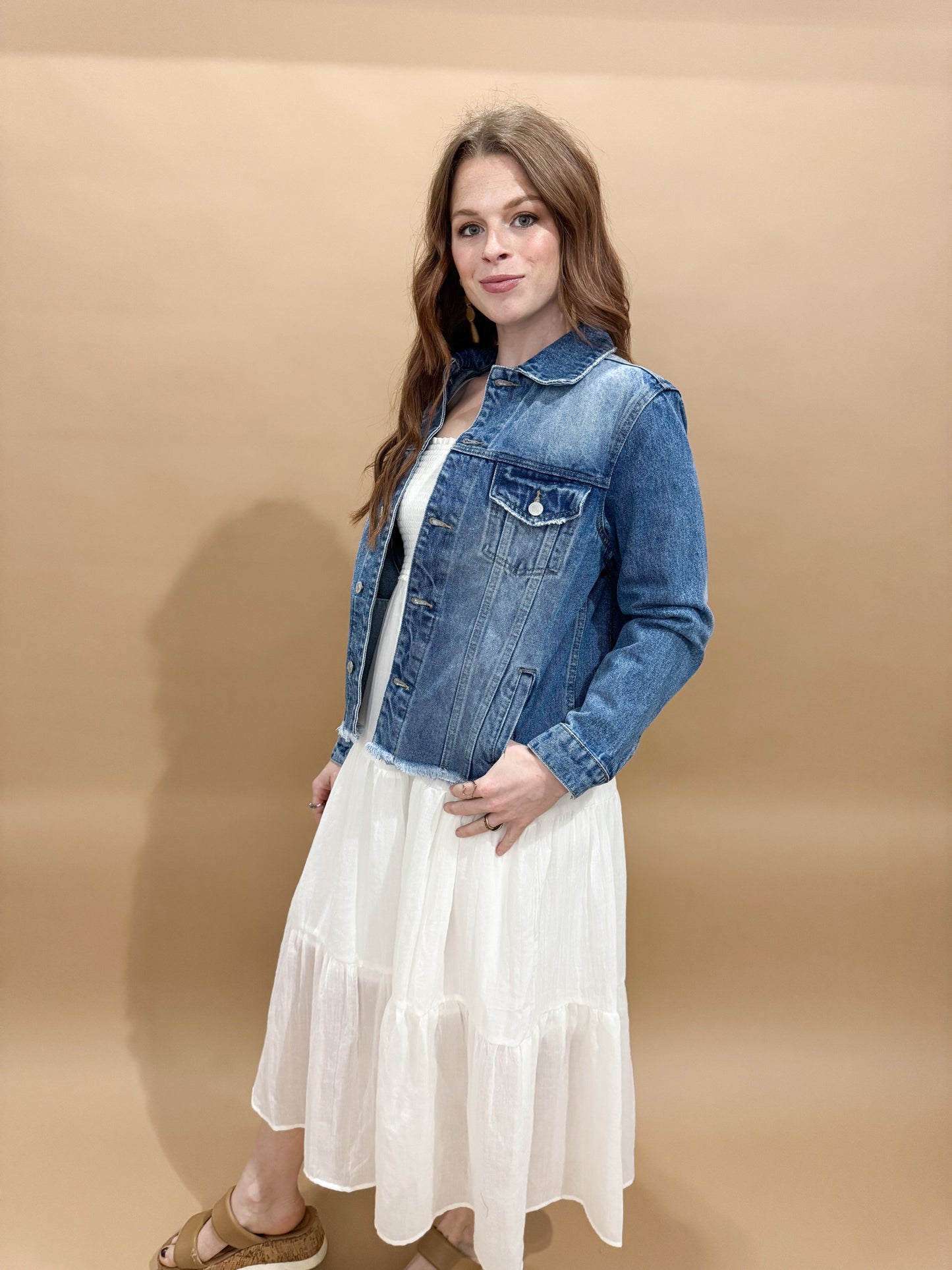 Everyday Denim Jacket, Mica Denim