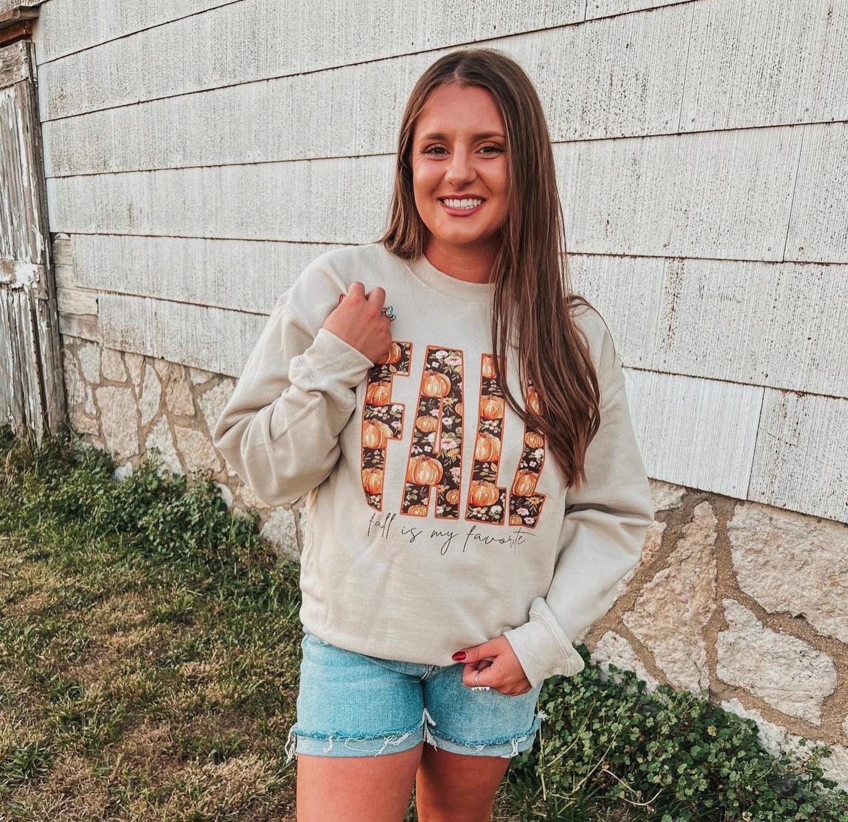 Fall is my Favorite Crewneck Sweatshirt