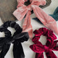 Velvet Scrunchie Bows