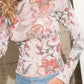 Lolo Floral Print Mesh Top