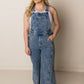 Groovy Bell Bottom Overalls, Denim