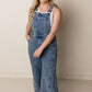Groovy Bell Bottom Overalls, Denim