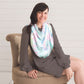 Mom Boss™ Nursing & Shopping Cover, Rainbow Tie Dye