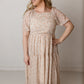Poppy Dress, Pale Peach