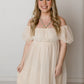 Bridal Babe Mini Dress, Champagne