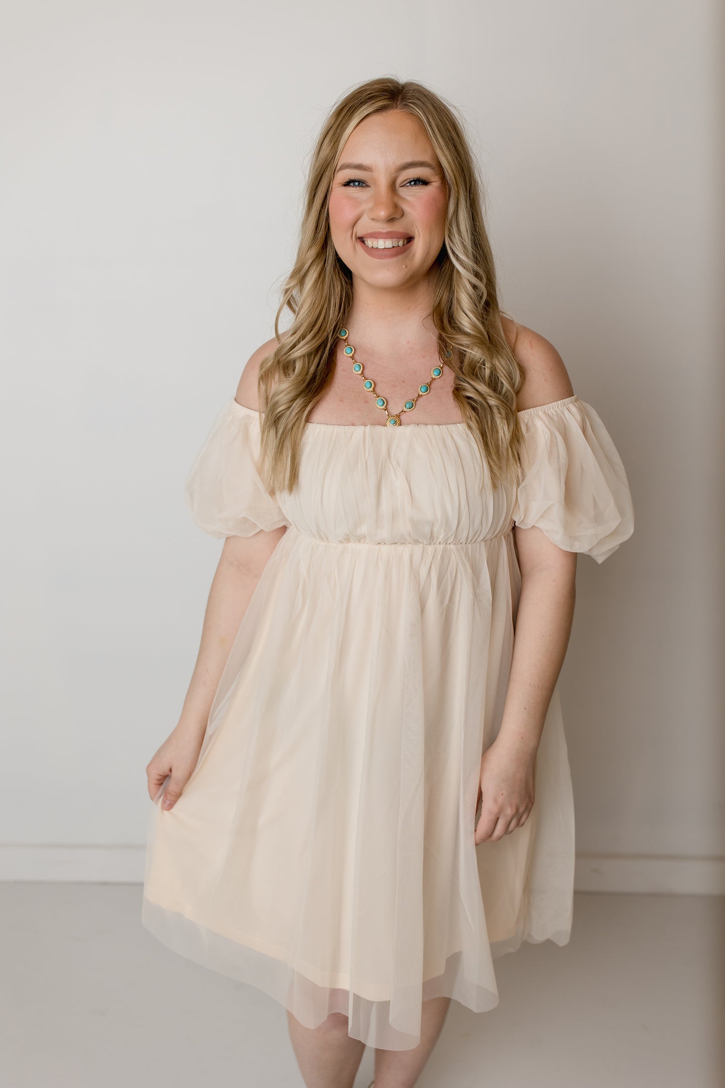 Bridal Babe Mini Dress, Champagne