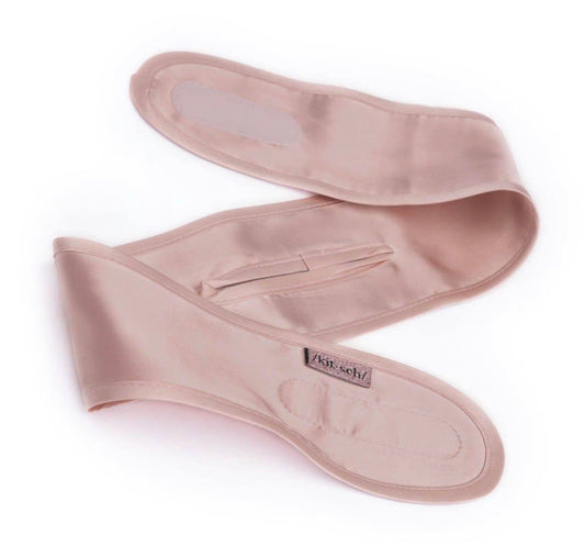 Kitsch Satin Sleep Headband, Blush
