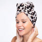 Kitsch Quick Dry Hair Towel, Leopard