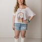Desert Dreaming Slouchy Tee, White