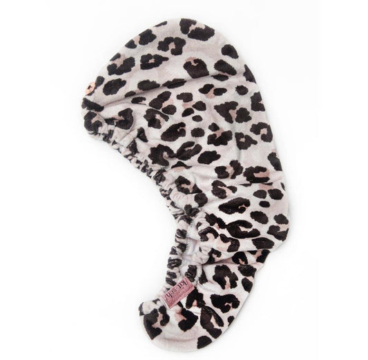 Kitsch Quick Dry Hair Towel, Leopard