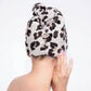Kitsch Quick Dry Hair Towel, Leopard