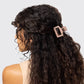 Kitsch Recycled Plastic 3 piece Claw Clip Set, Oversized Tan